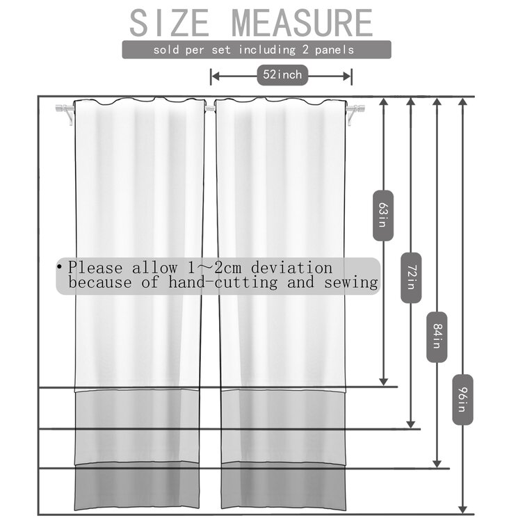 Bungalow Rose Gülten Polyester Room Darkening Curtain Pair